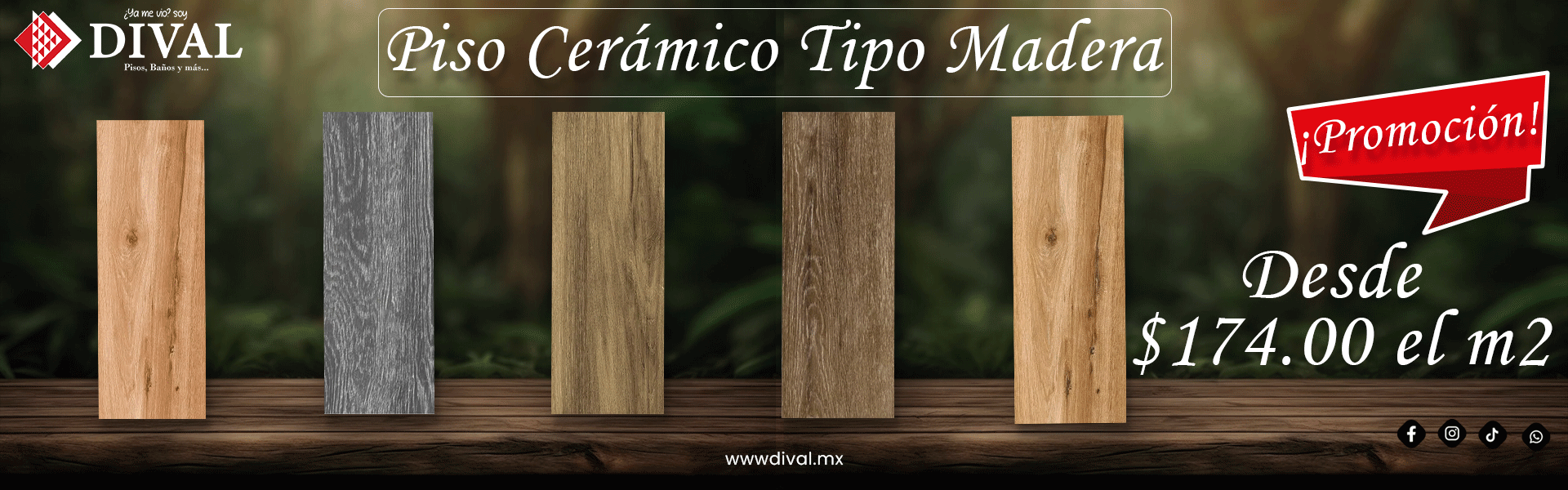 piso tipo madera